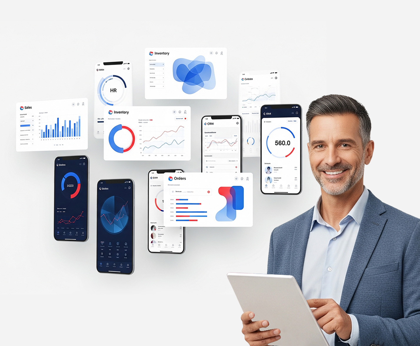UnitePro dashboard preview